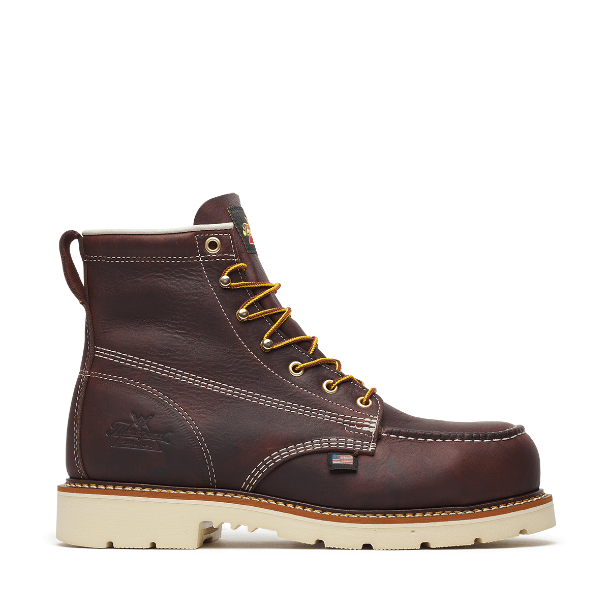 Thorogood American Legacy 6" Black Walnut Nano Moc Toe Maxwear 90 Men's 2