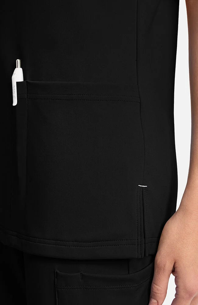 Cherokee 2-Pocket V-Neck Scrub Top Women's 6