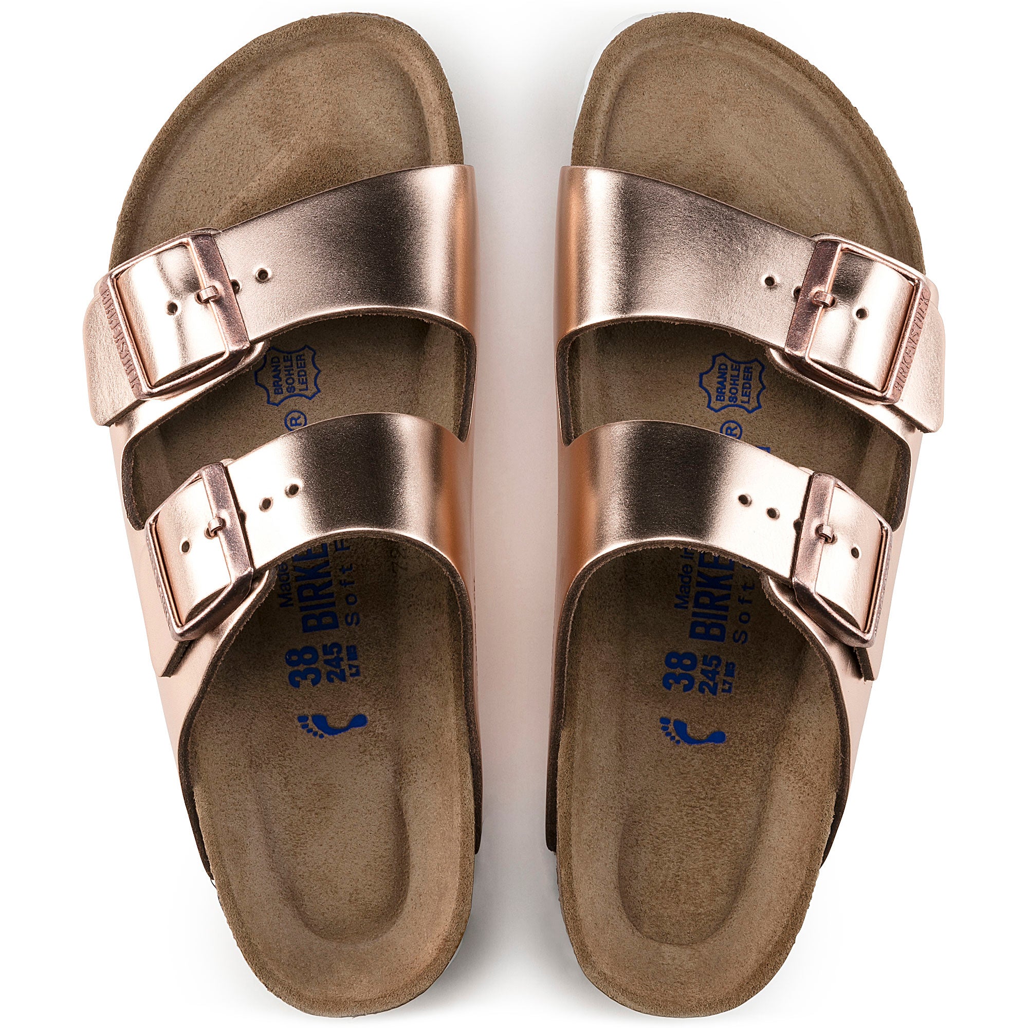 Birkenstock Arizona Soft Footbed Leather Women's 3