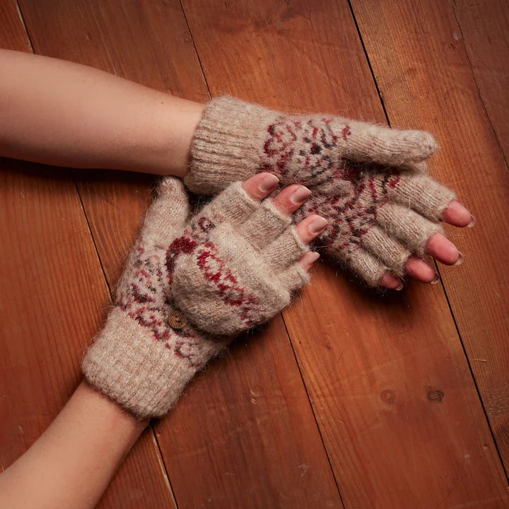 Siberia Spirit Something Romantic Goat Wool Mitten Gloves Women's 3