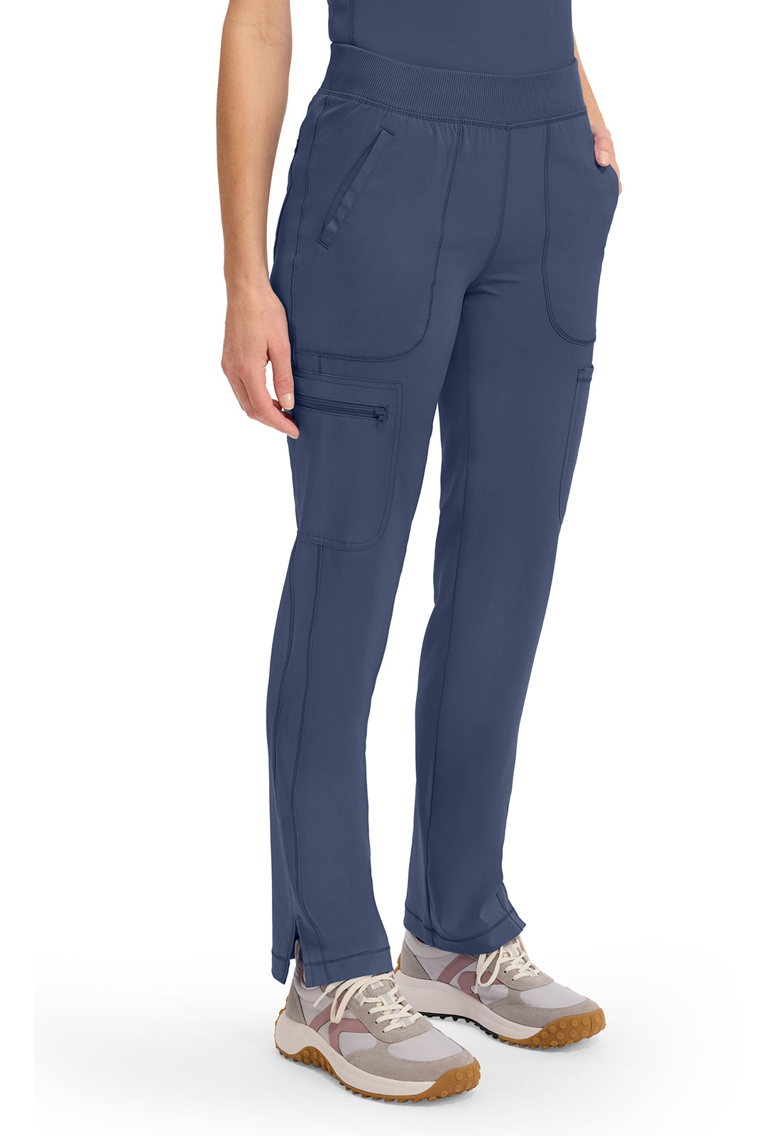 Cherokee Mid Rise Tapered Leg Pull-On Scrub Pant Women's 7