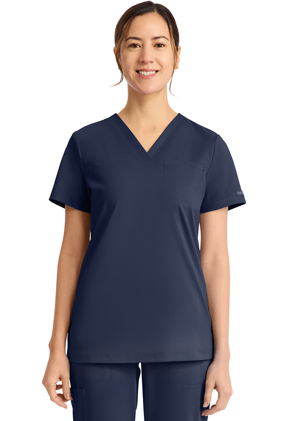 Cherokee Tuck-in V-Neck Scrub Top Women's 11