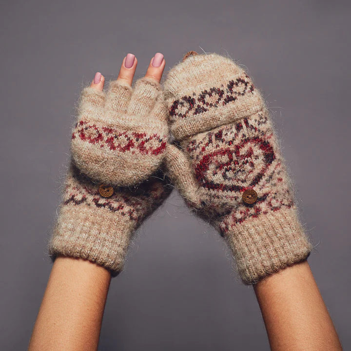 Siberia Spirit Something Romantic Goat Wool Mitten Gloves Women's 4