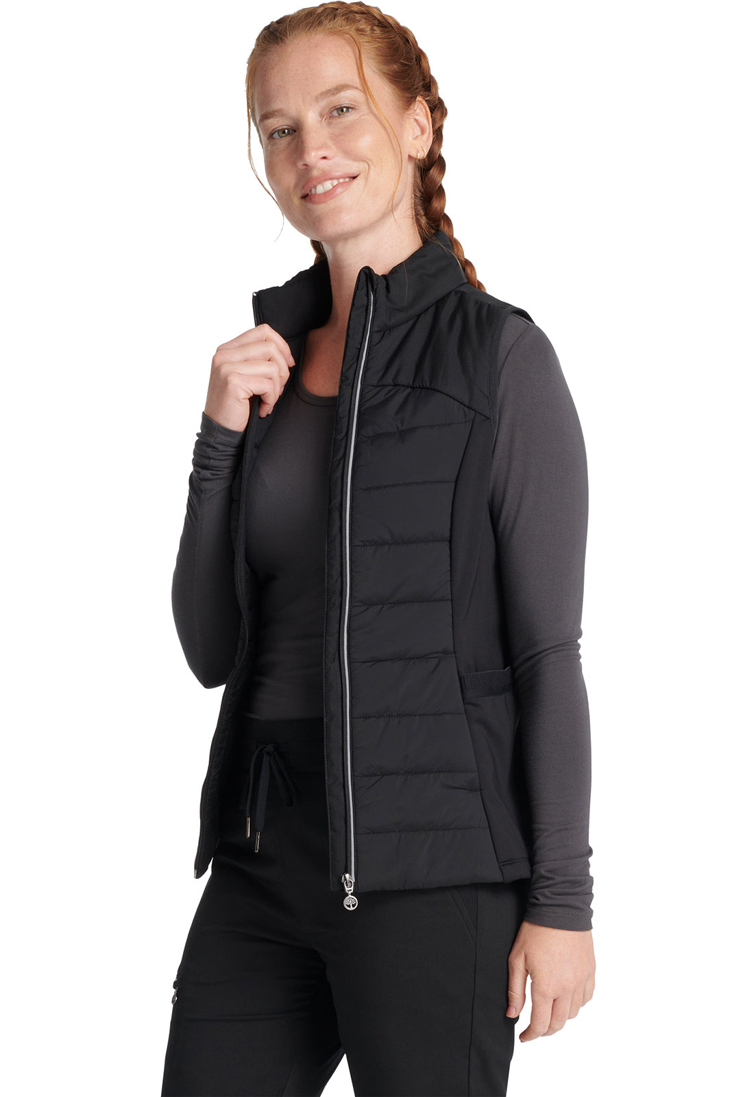 Healing Hands Khloe Quilted Vest Women's 4