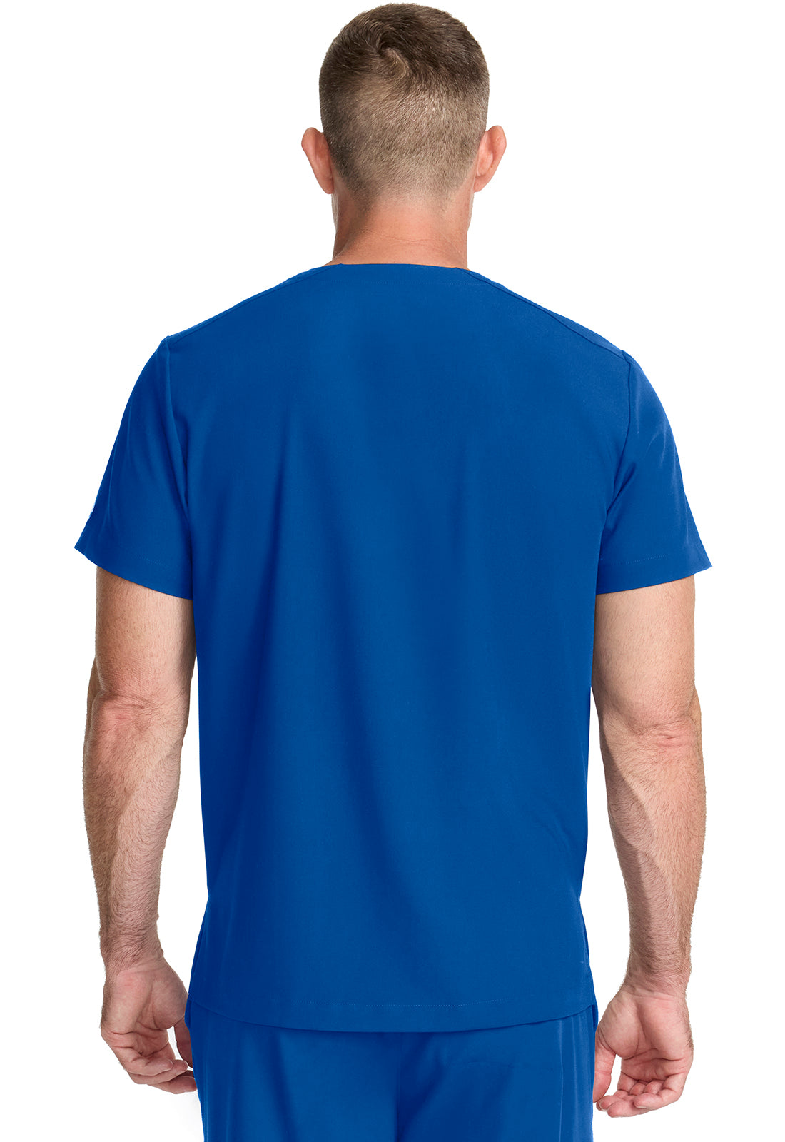 Healing Hands 1-Pocket V-Neck Scrub Top Men's 12