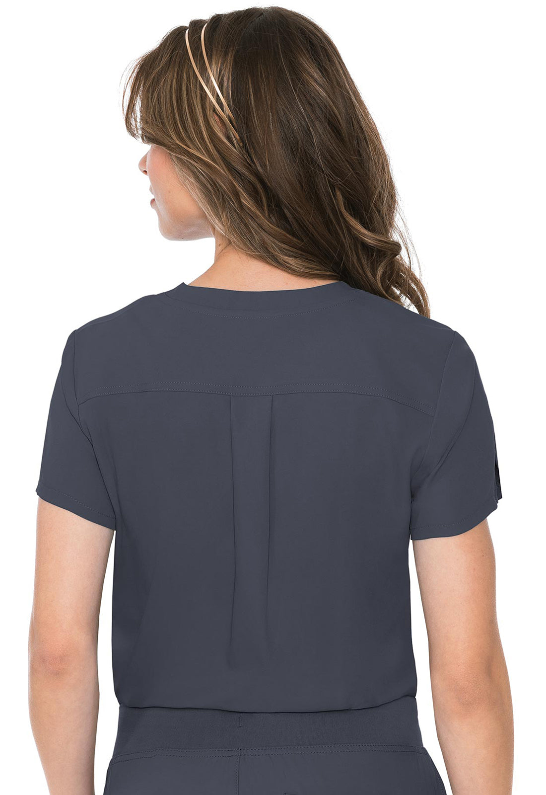 Med Couture One Pocket Tuck-In Top Women's 14