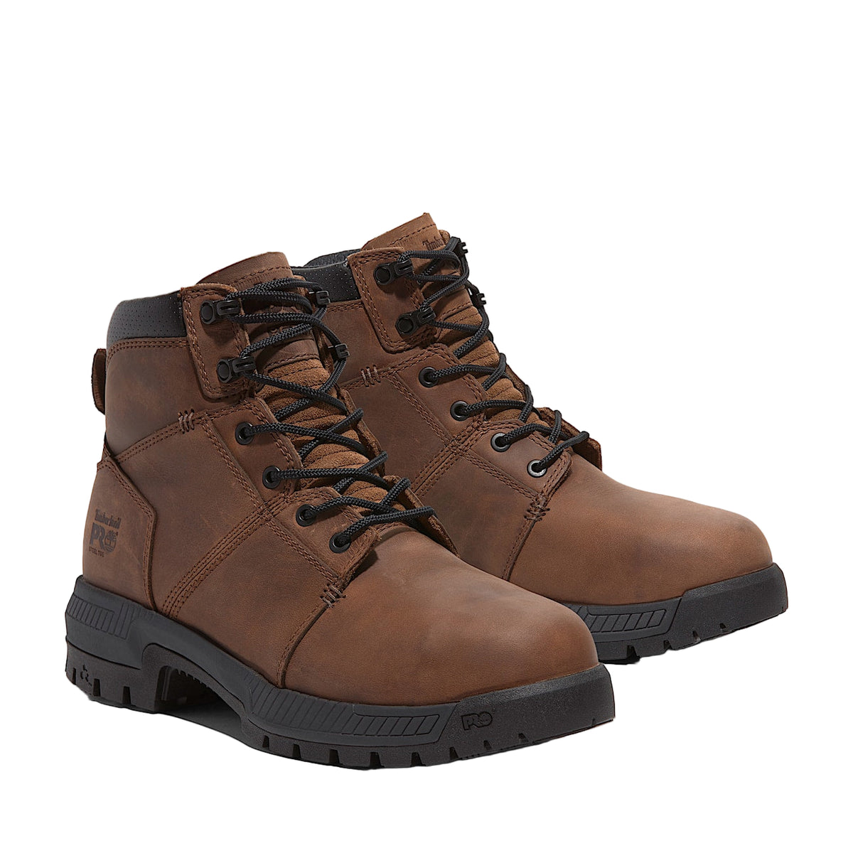 Timberland PRO Men’s Brown Insulated Work Boot Timberland Mens Pro 8 Direct Attach Steel Safety Toe On Sale main image 2