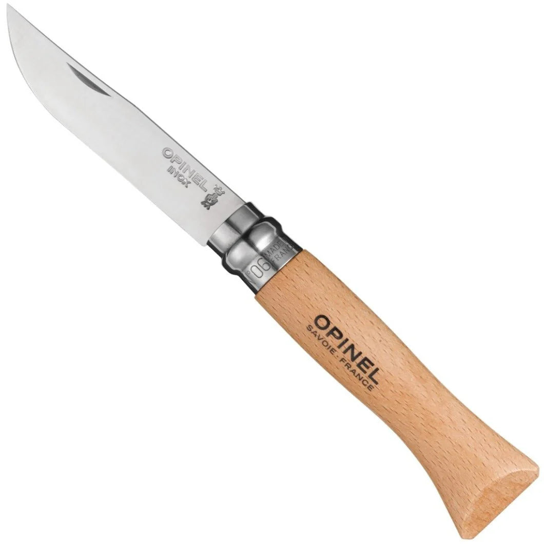 Opinel No.06 Stainless Steel Folding Knife 1