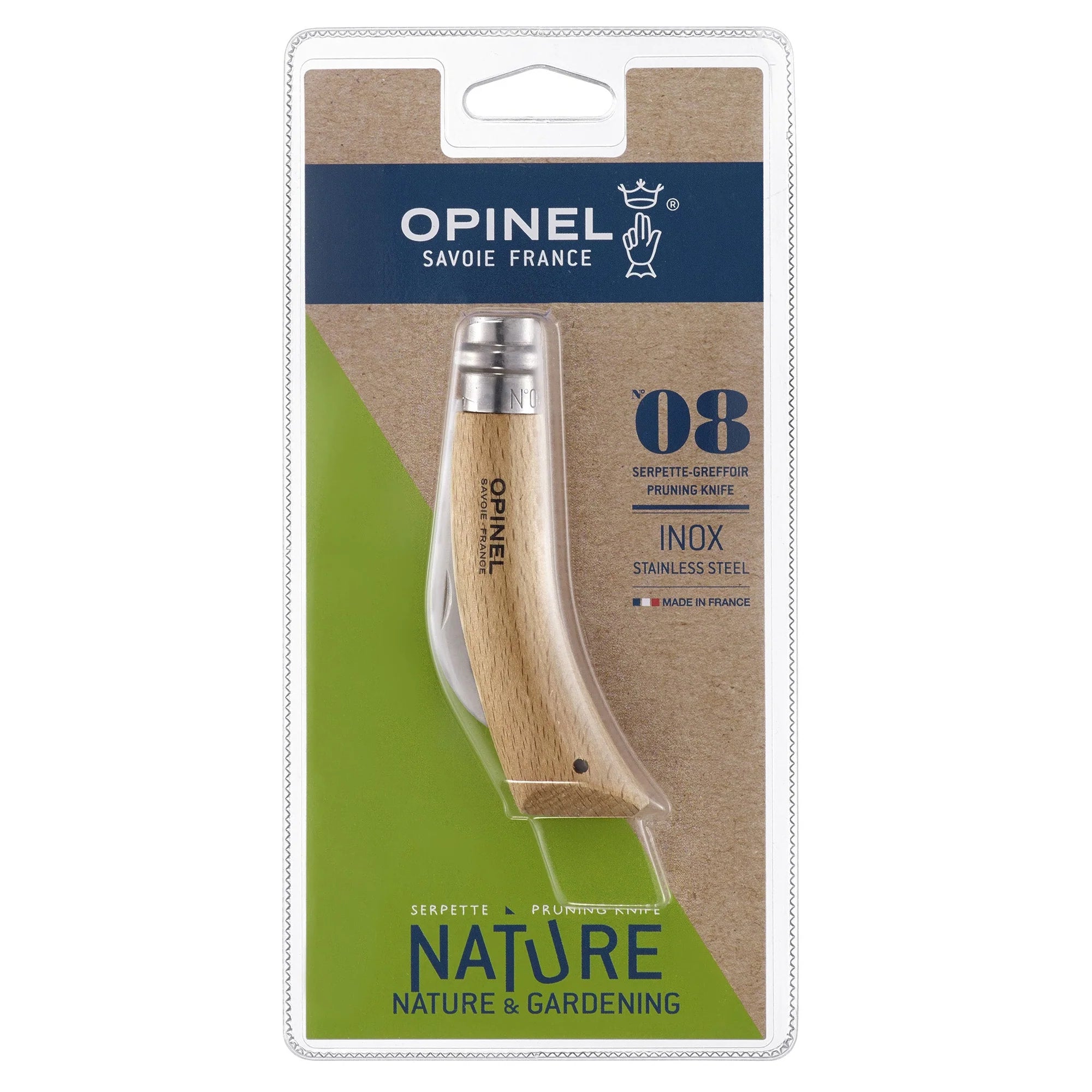 Opinel No.08 Pruning Folding Knife 2