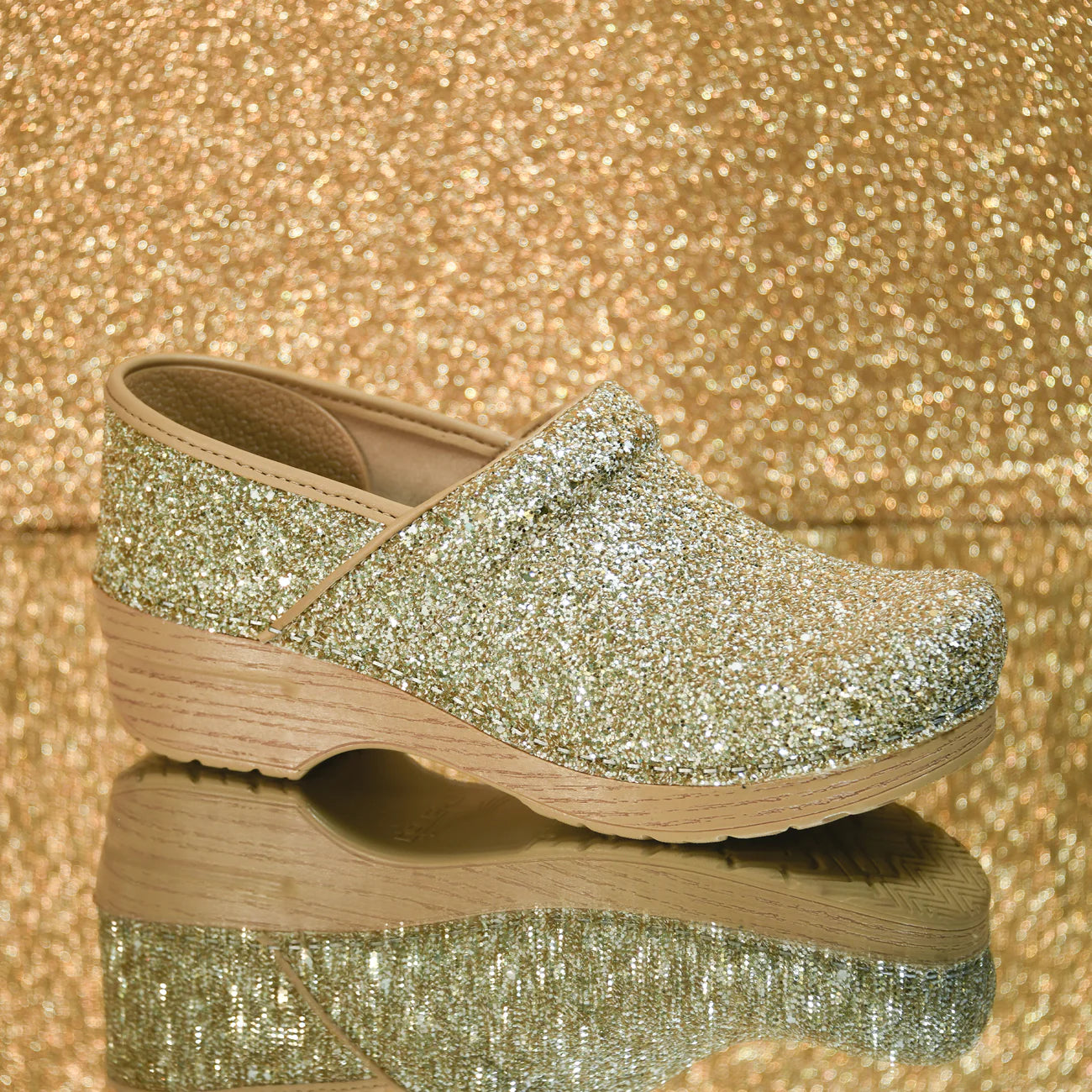 Dansko Professional Glitter Clog Women's 7