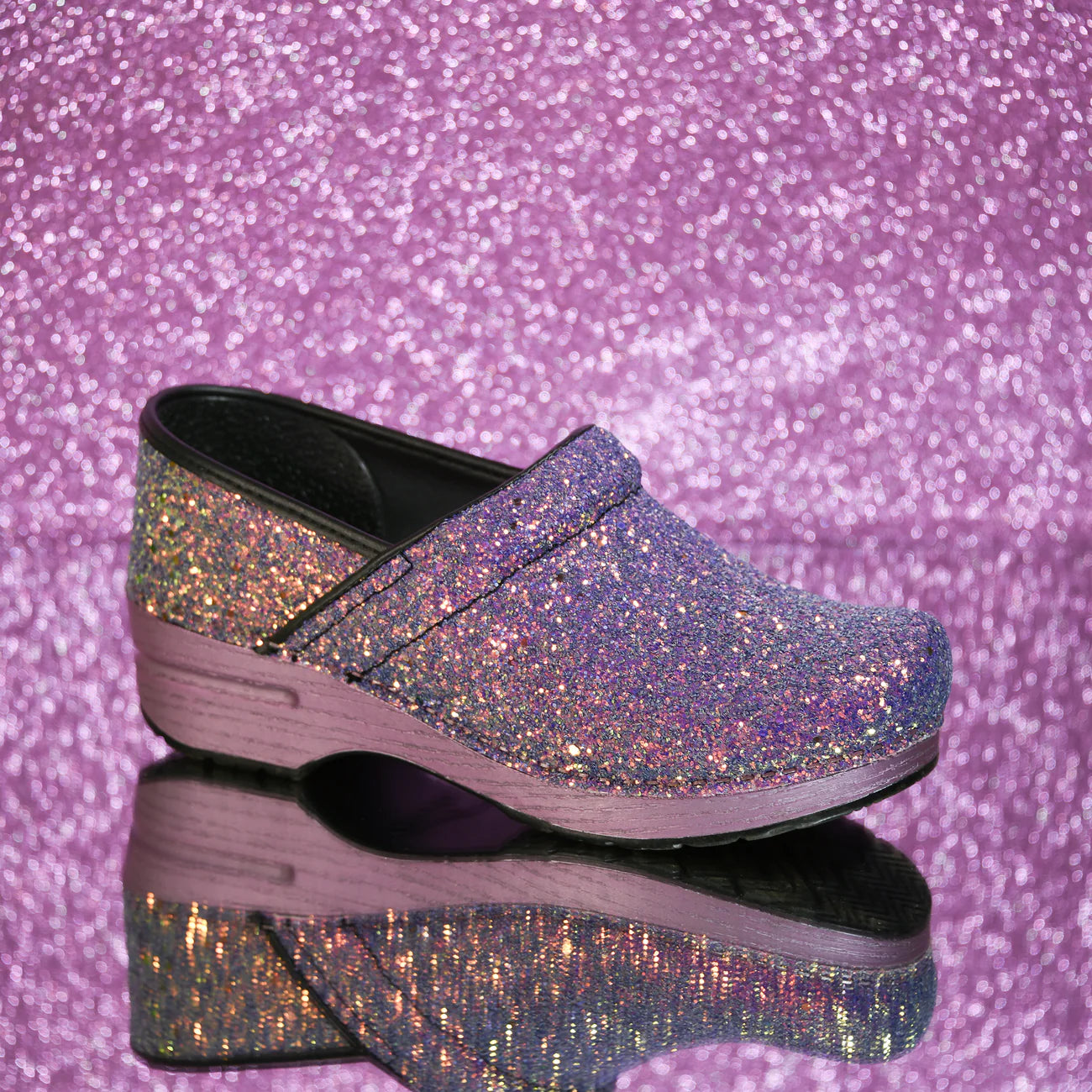 Dansko Professional Glitter Clog Women's 16