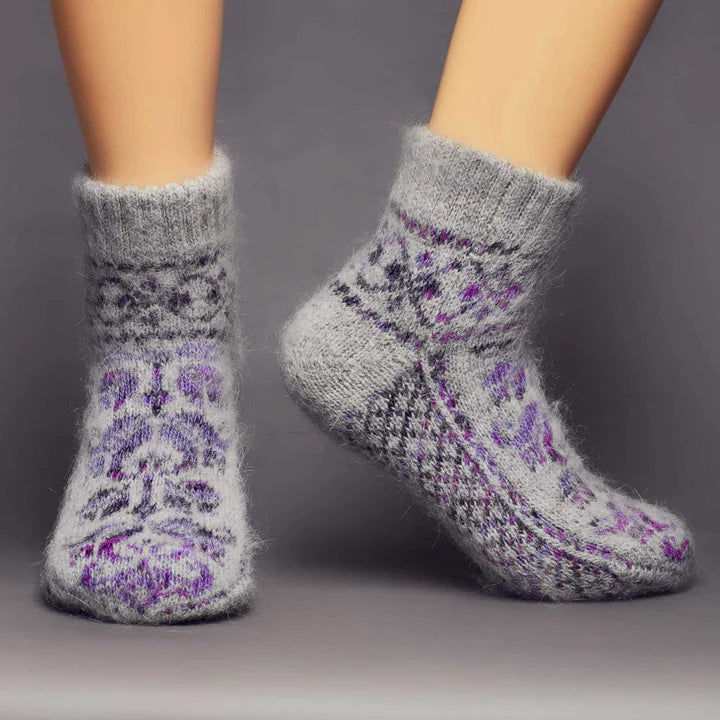 Siberia Spirit Goat Wool Low-Cut Socks Unisex 5