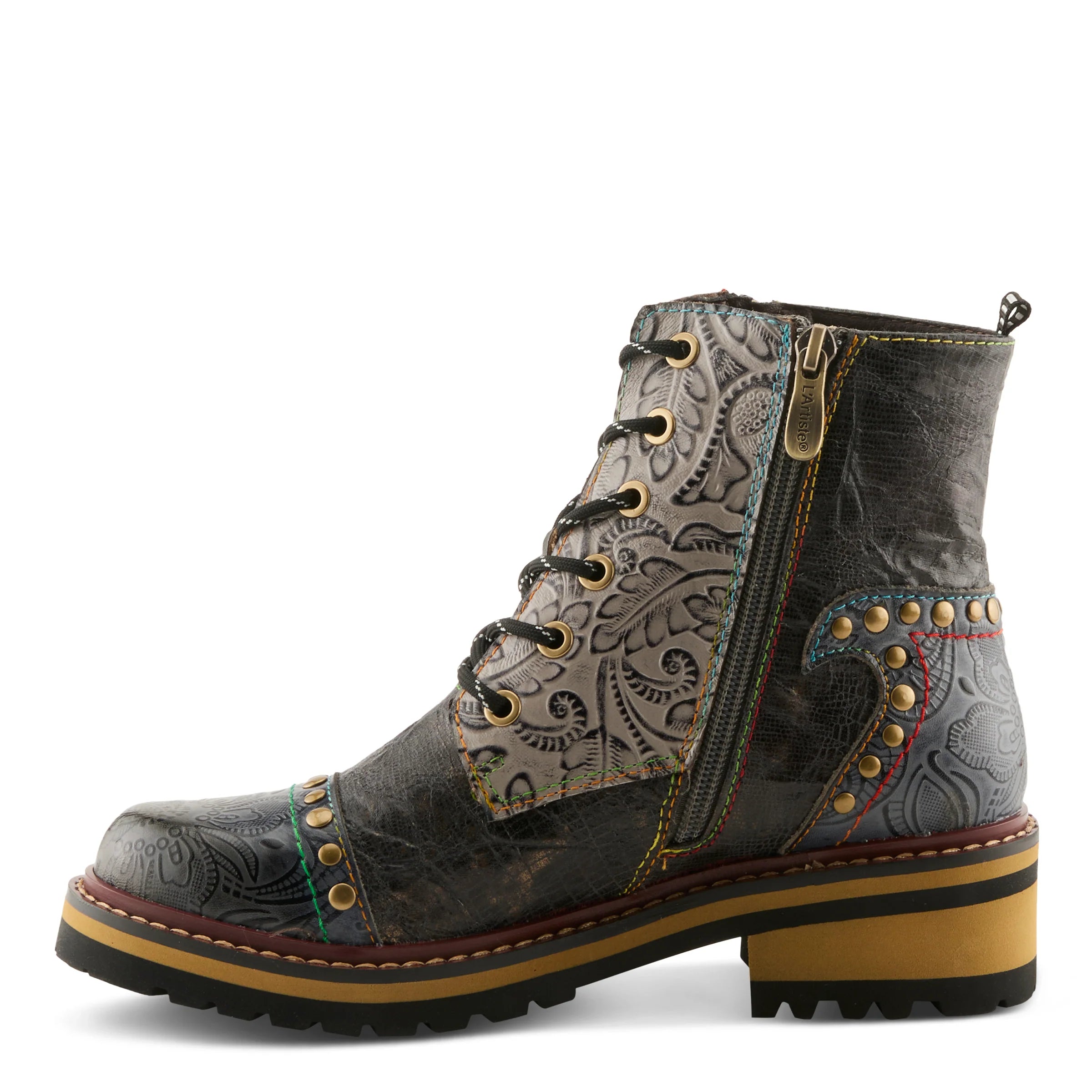 Spring Step L'Artiste Rugup Booties Women's 7