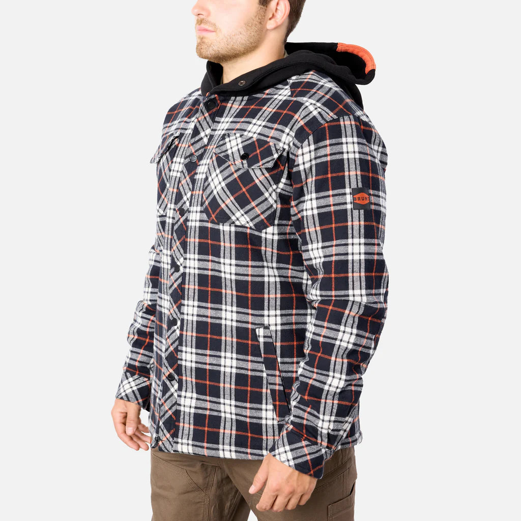 Brunt The Flannel Jacket Quilted Flannel Work Jacket Men's
