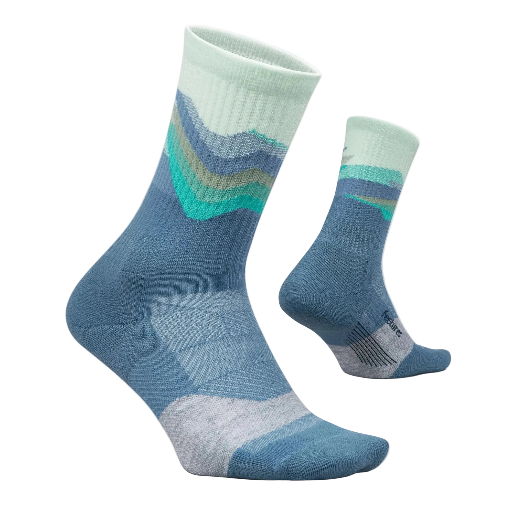 Feetures Trail Max Cushion Mini Crew Socks 4