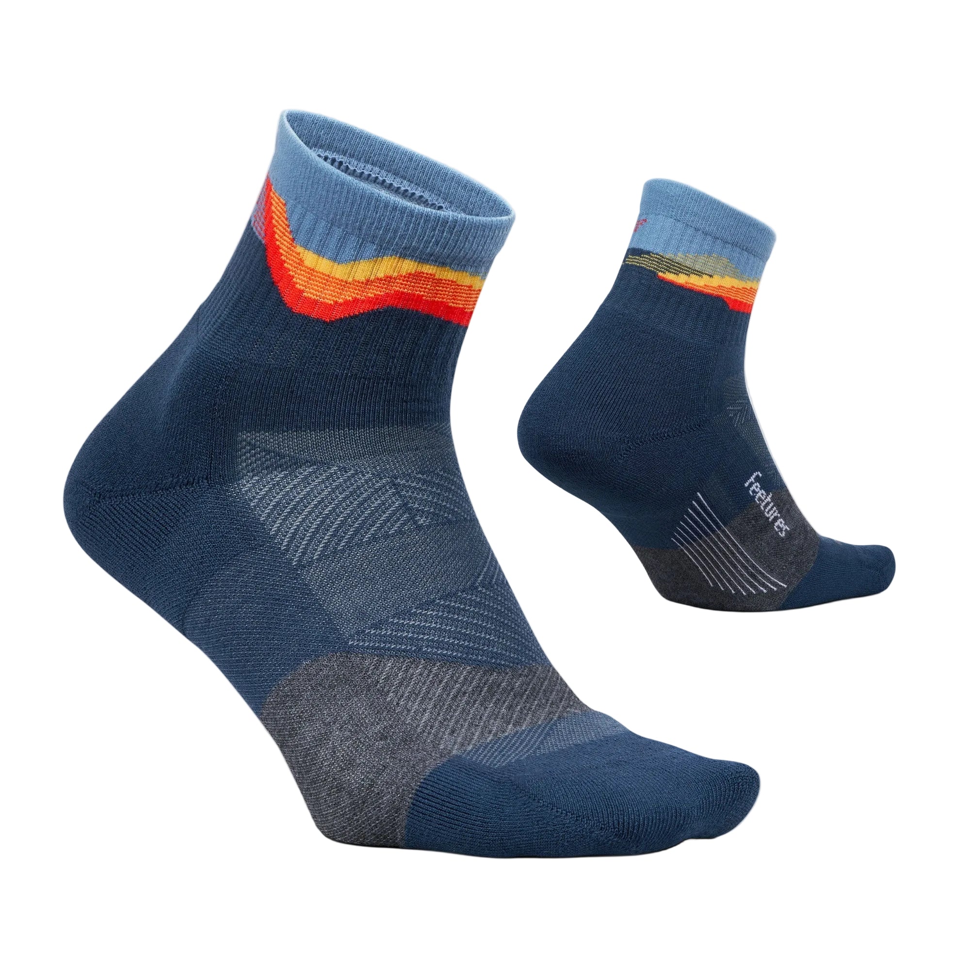 Feetures Trail Max Cushion Quarter 6