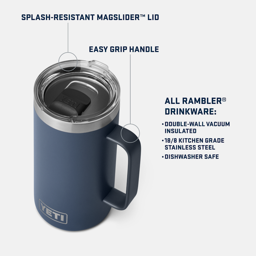 Yeti Rambler 24oz Mug With Magslider Lid 3