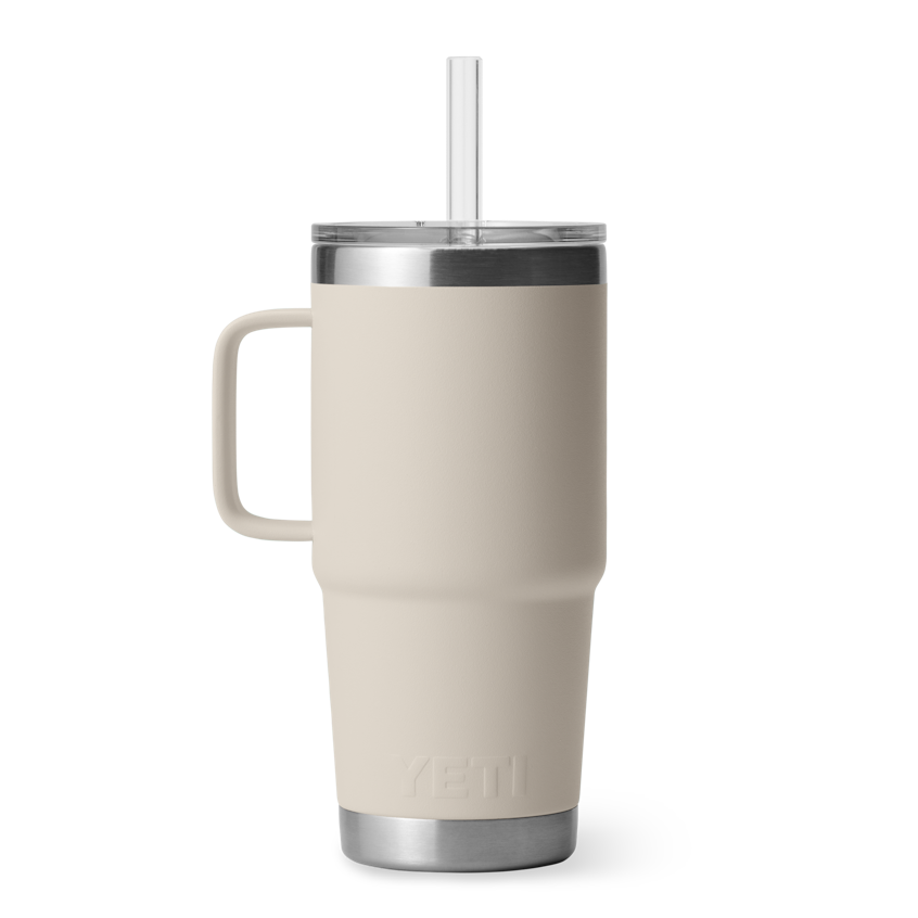 Yeti Rambler 25oz Straw Mug with Straw Lid 18