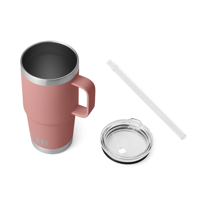 Yeti Rambler 25oz Straw Mug with Straw Lid 13