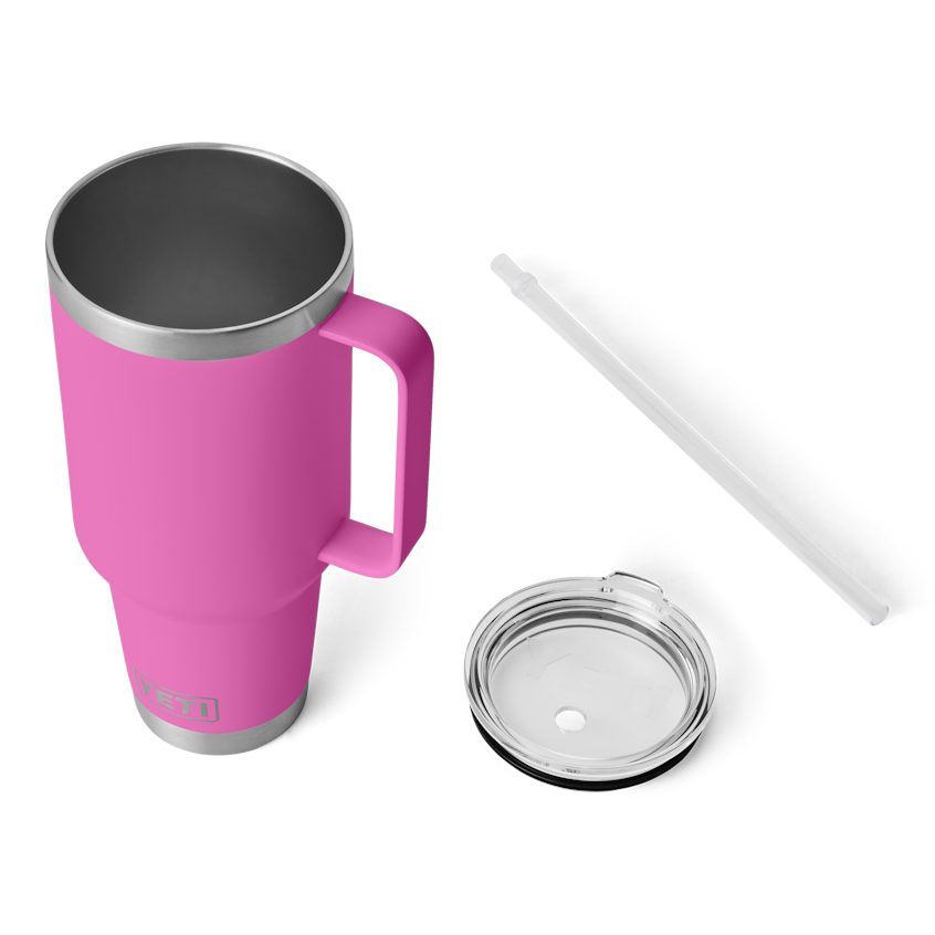 Yeti Rambler 42oz Straw Mug with Straw Lid 19