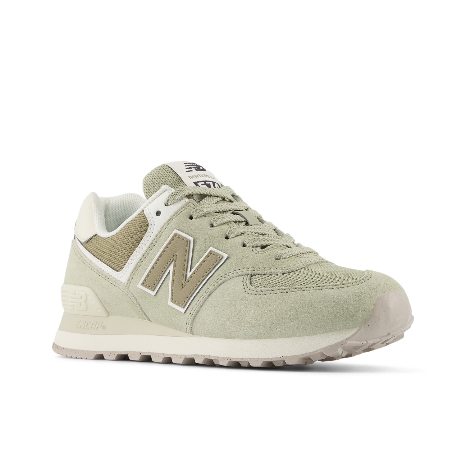 New Balance 574 Women s Olivine Dark Stoneware