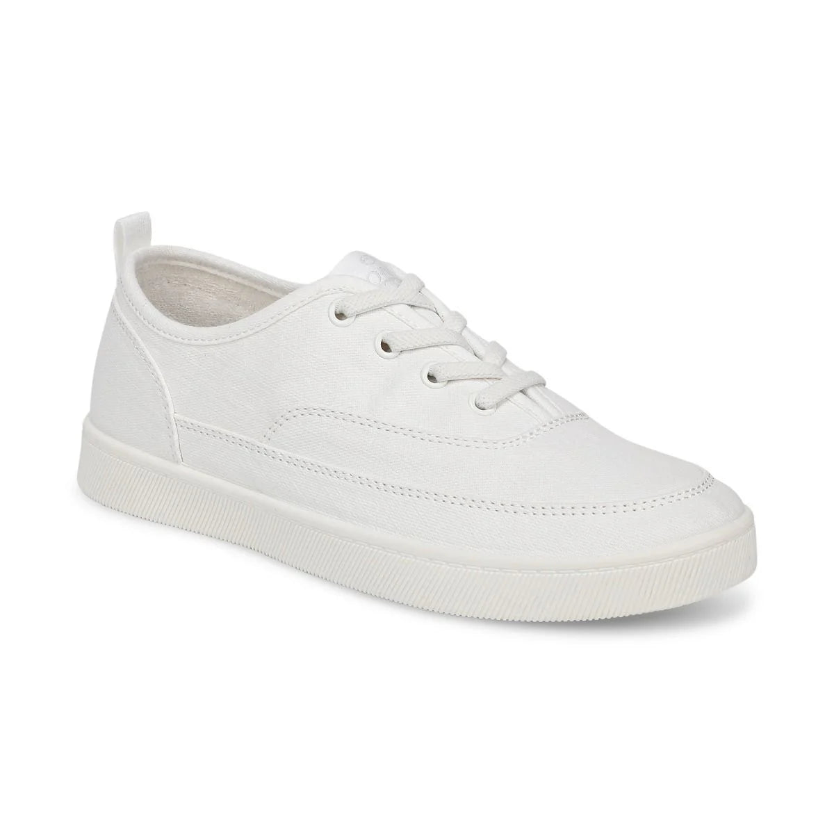 White sneaker on a white background