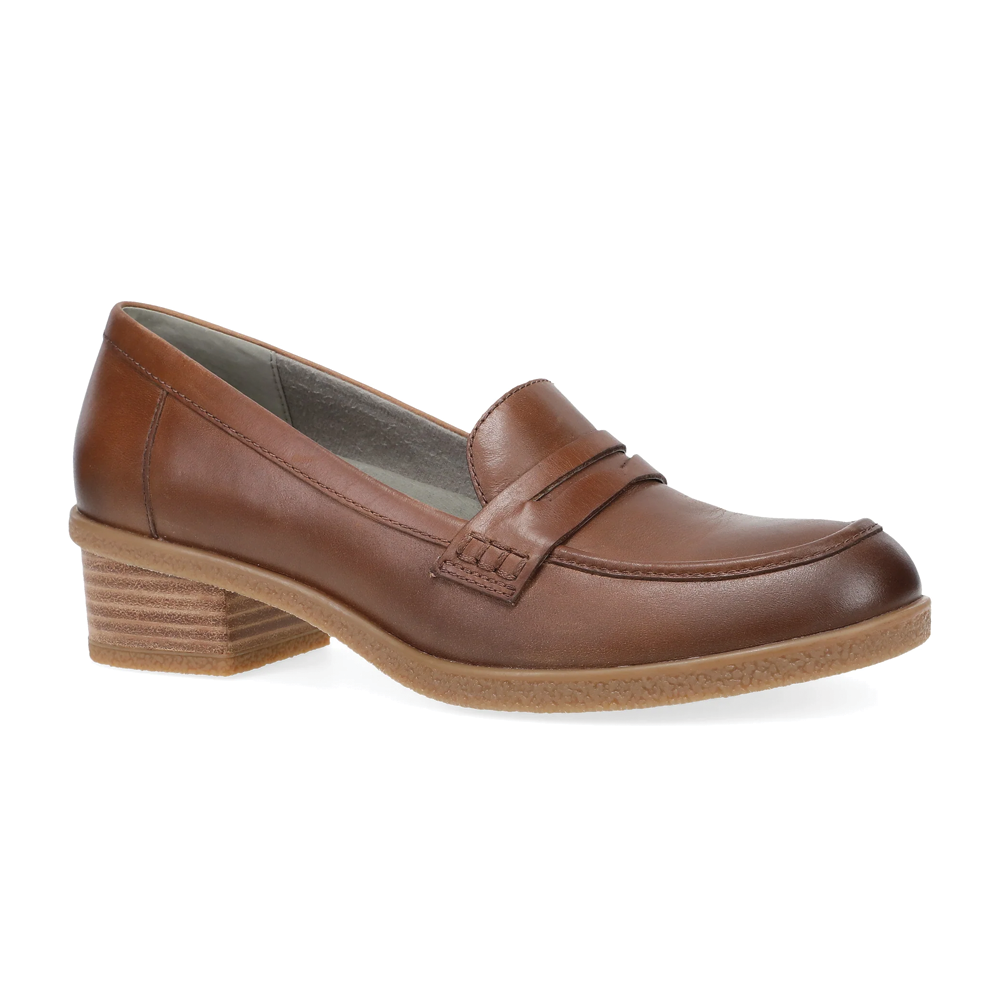 Dansko Women's Danica Loafer Tan Waterproof Burnished / 40 / M
