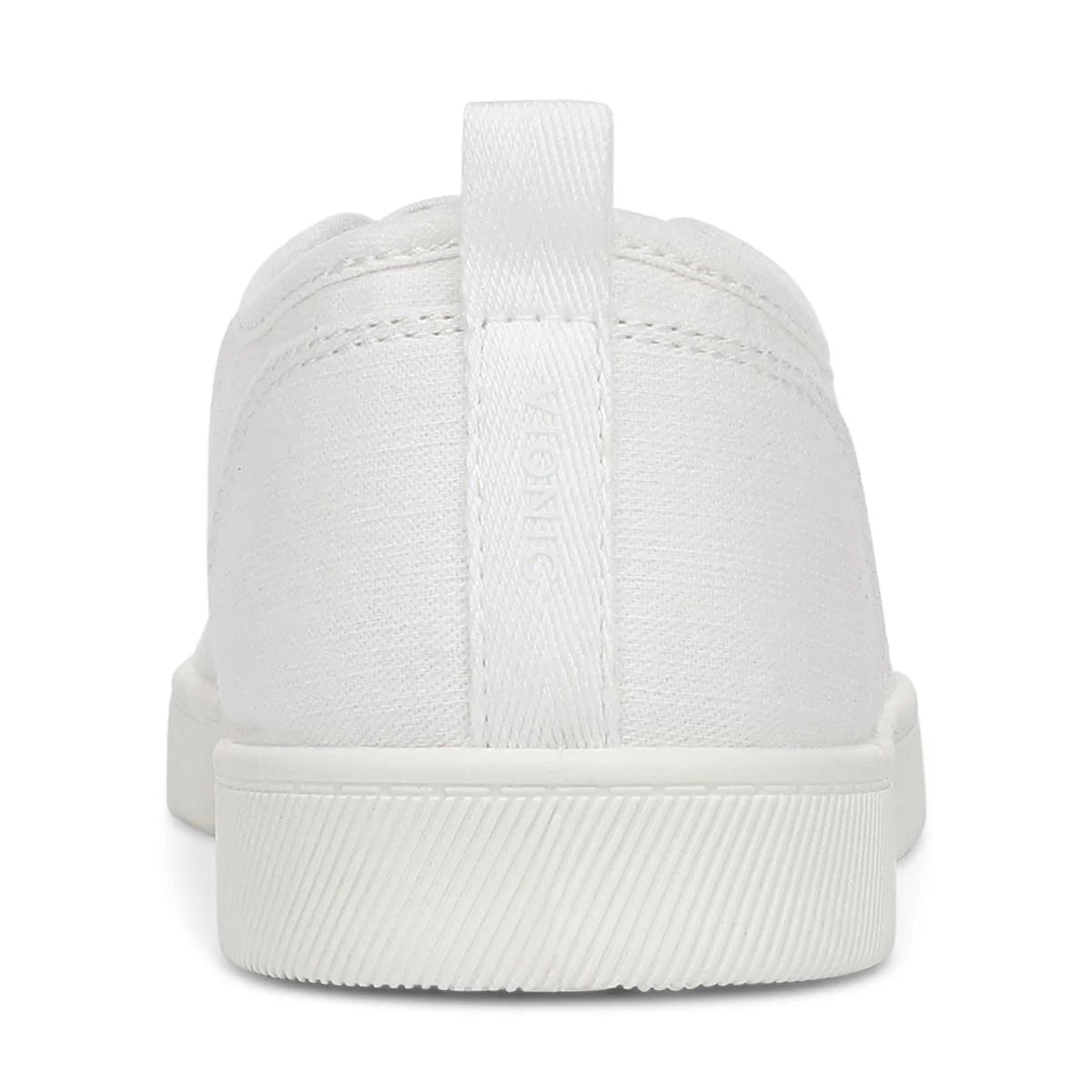 White sneaker on a white background