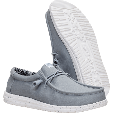 Hey Dude Wally Stretch Canvas Men's 1