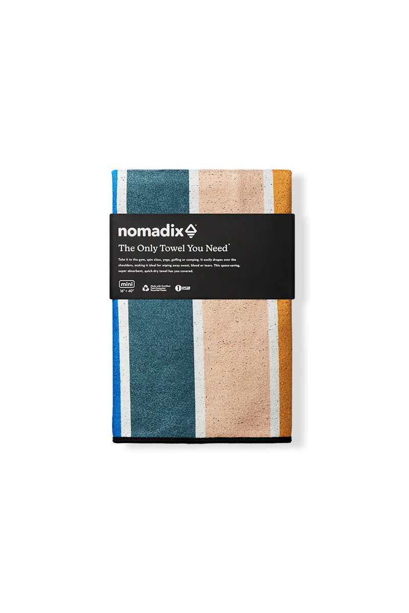 Nomadix Mini Towel Color: Stripes Retro
