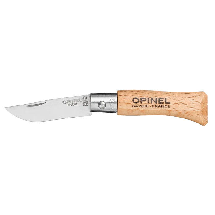 Opinel No.02 Stainless Steel Folding Knife 1