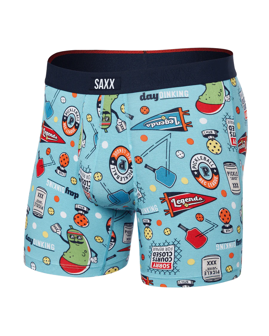 Saxx Vibe Xtra Soft Comfort Boxer Brief 6" Men's  12