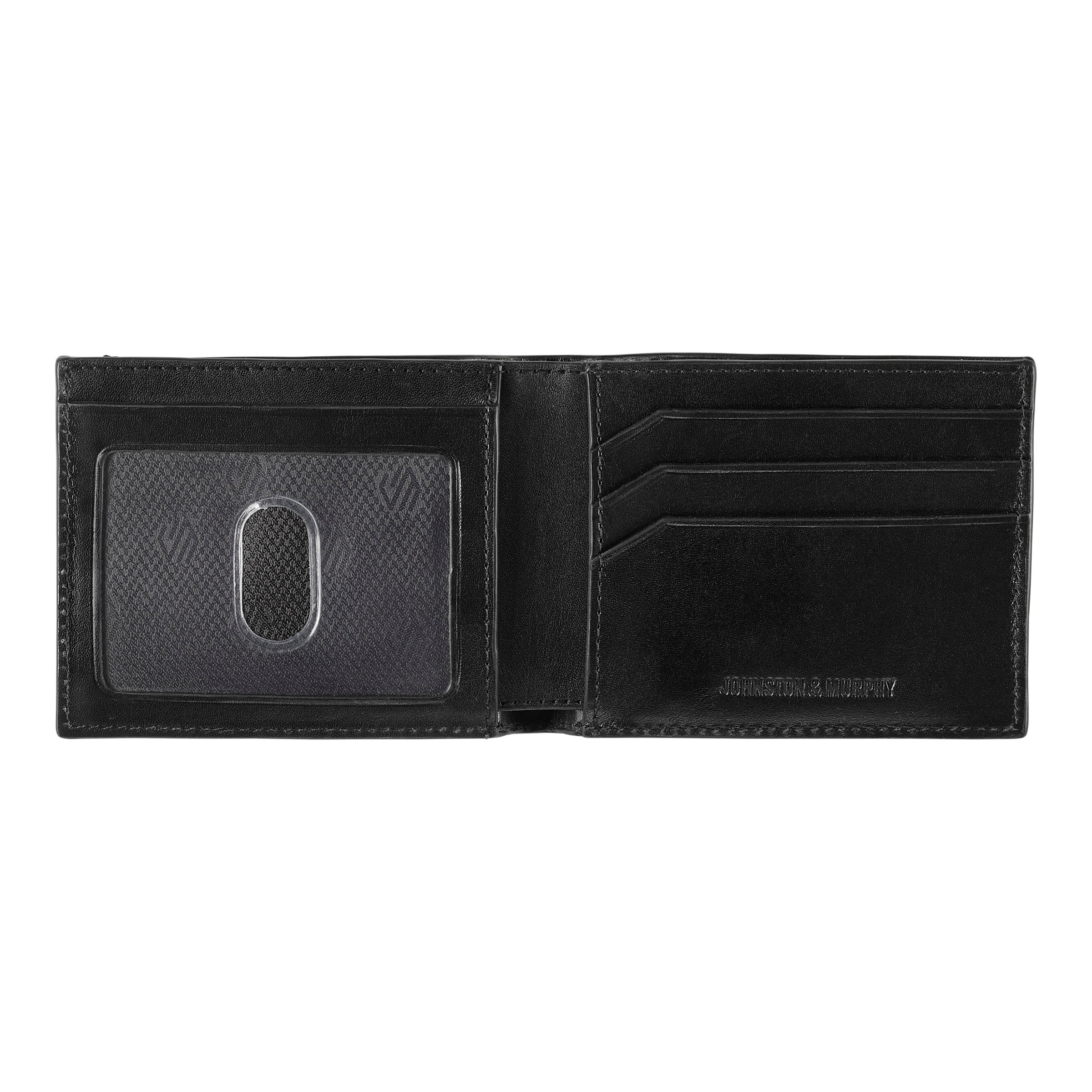 Johnston & Murphy Hudson Etched Billfold Wallet 3