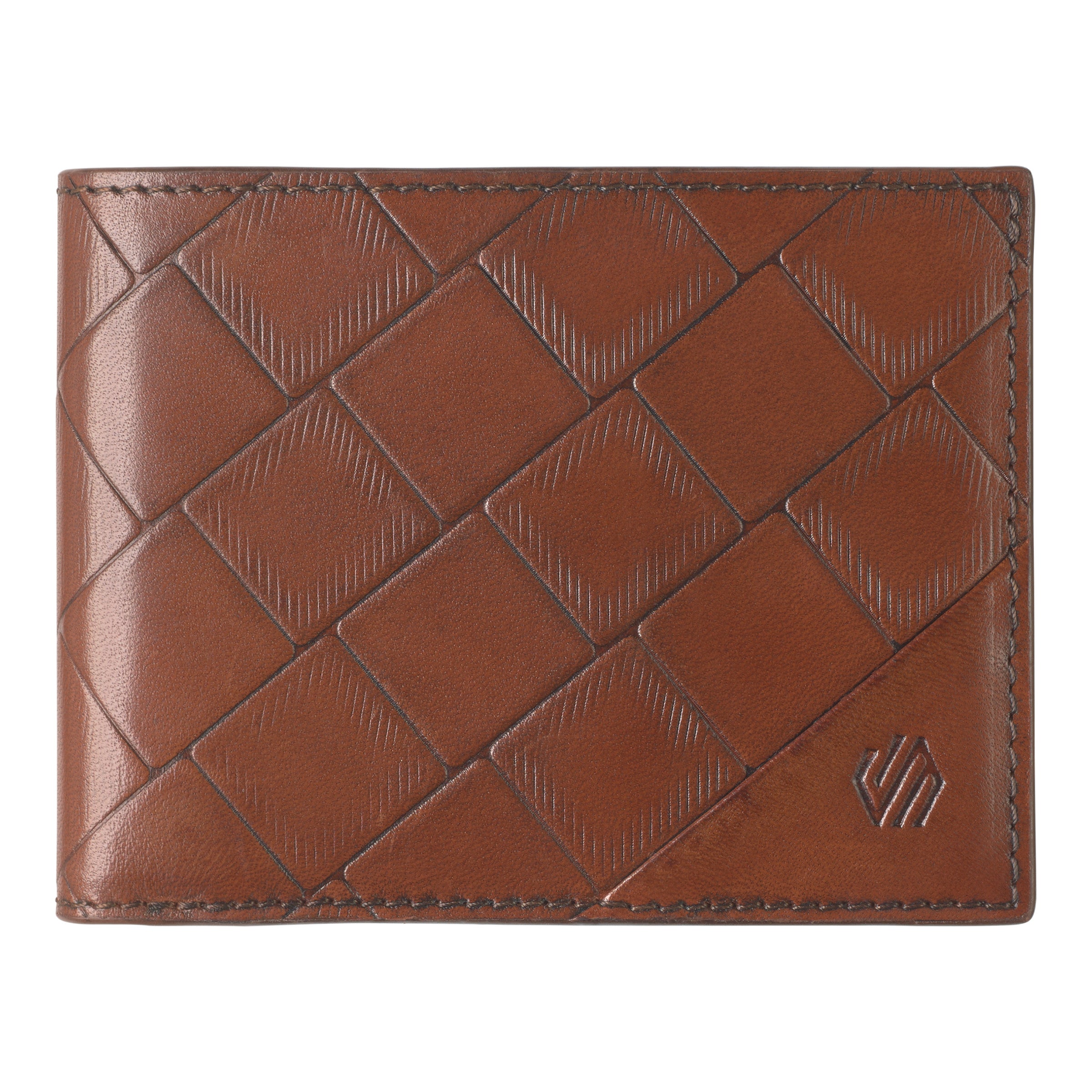 Johnston & Murphy Hudson Basketweave Billfold 1