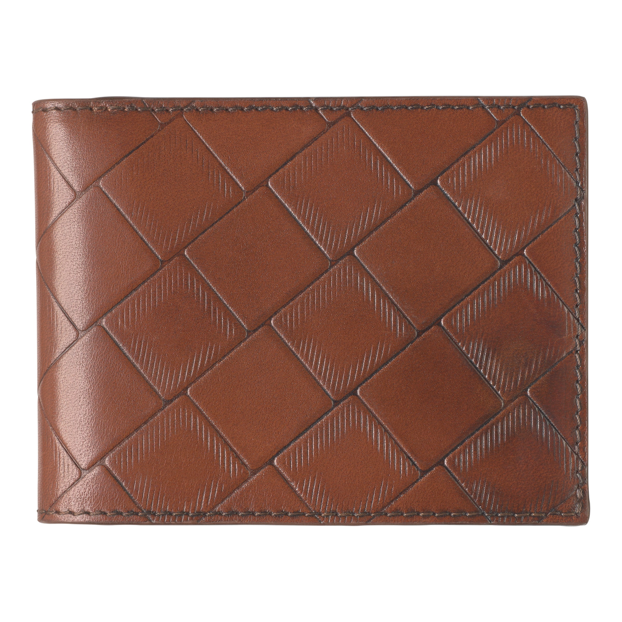 Johnston & Murphy Hudson Basketweave Billfold 2