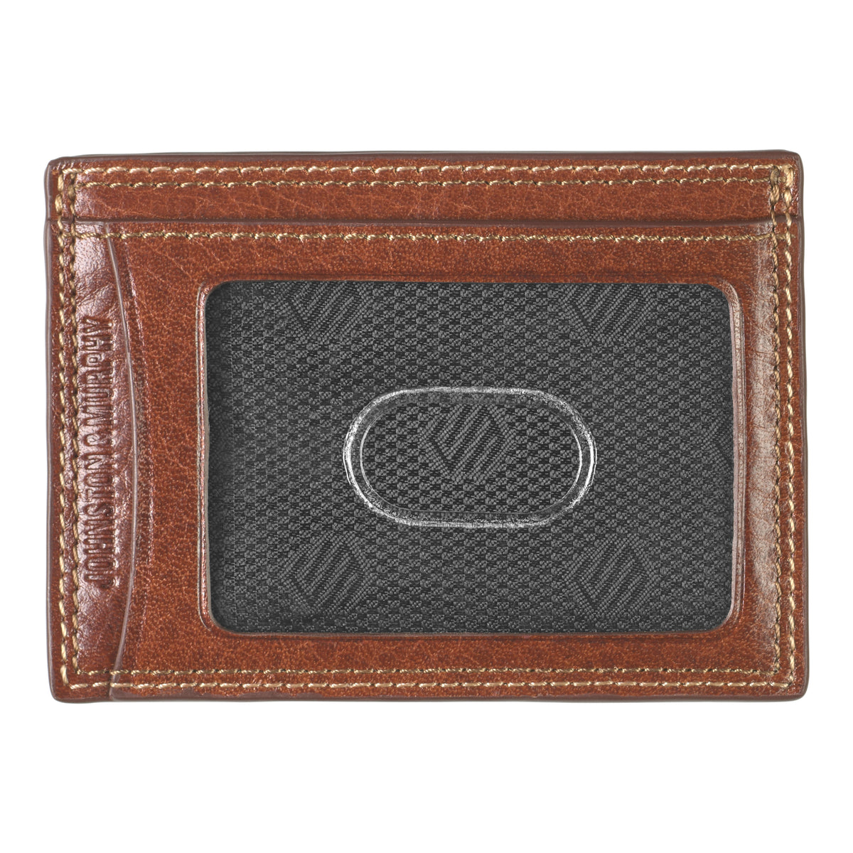 Johnston & Murphy Double Contrast Stitch Weekender Card Wallet 2