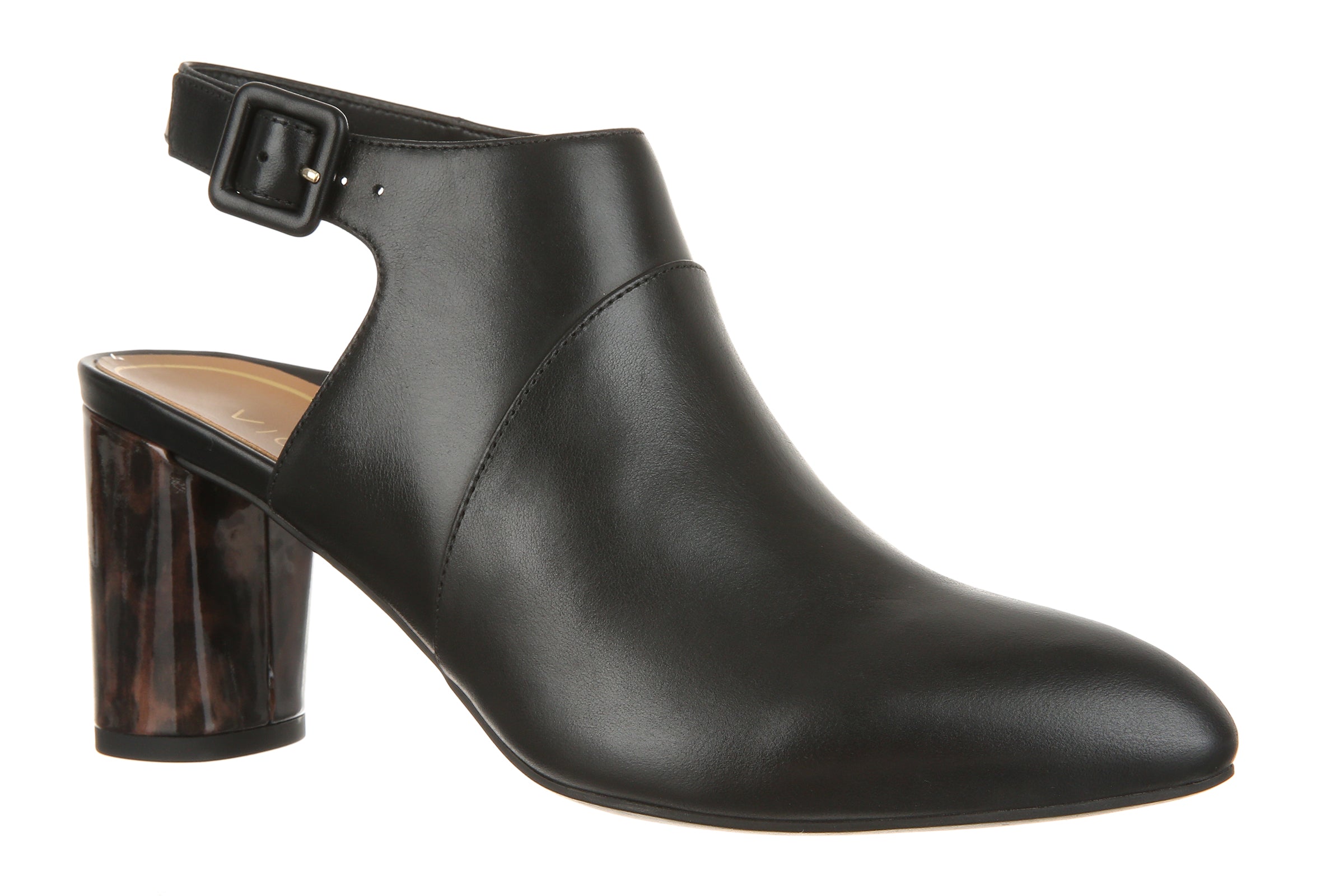 Women's Vionic Roseville Heeled Bootie Color: Black