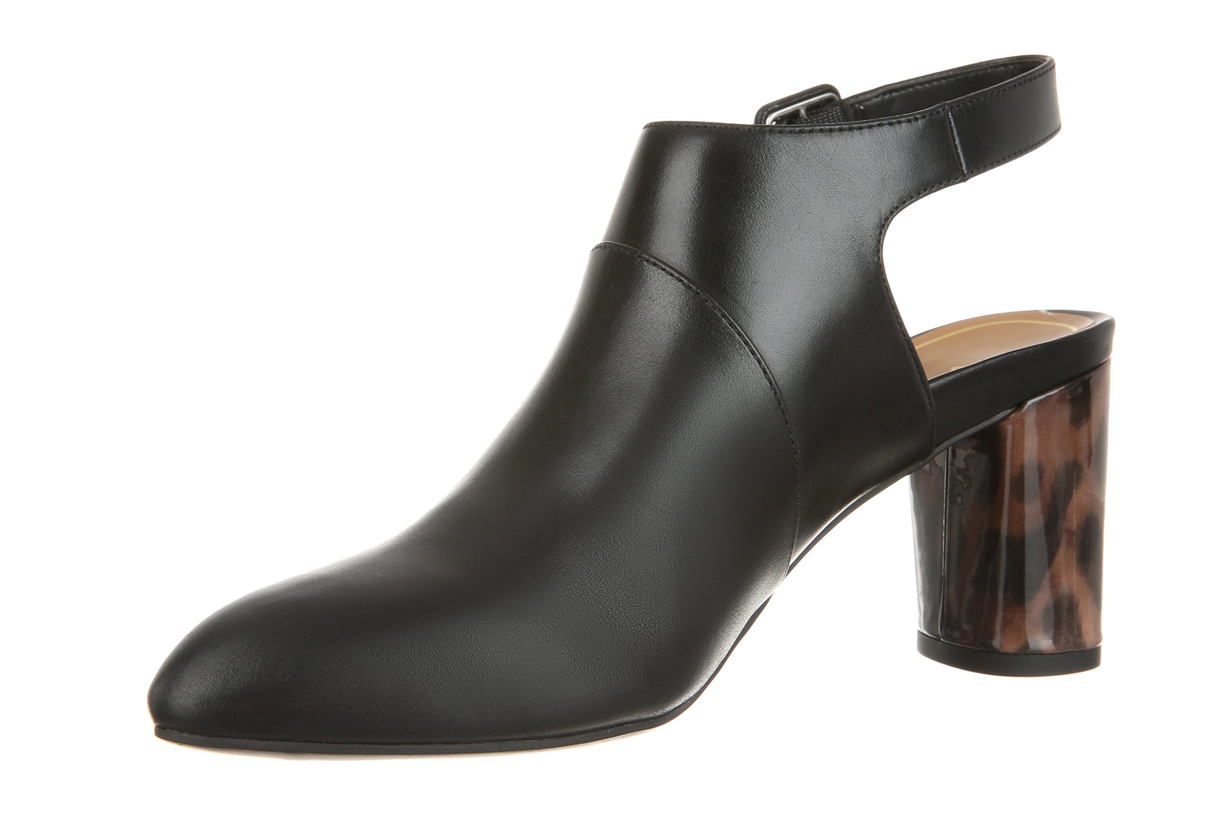 Women's Vionic Roseville Heeled Bootie Color: Black