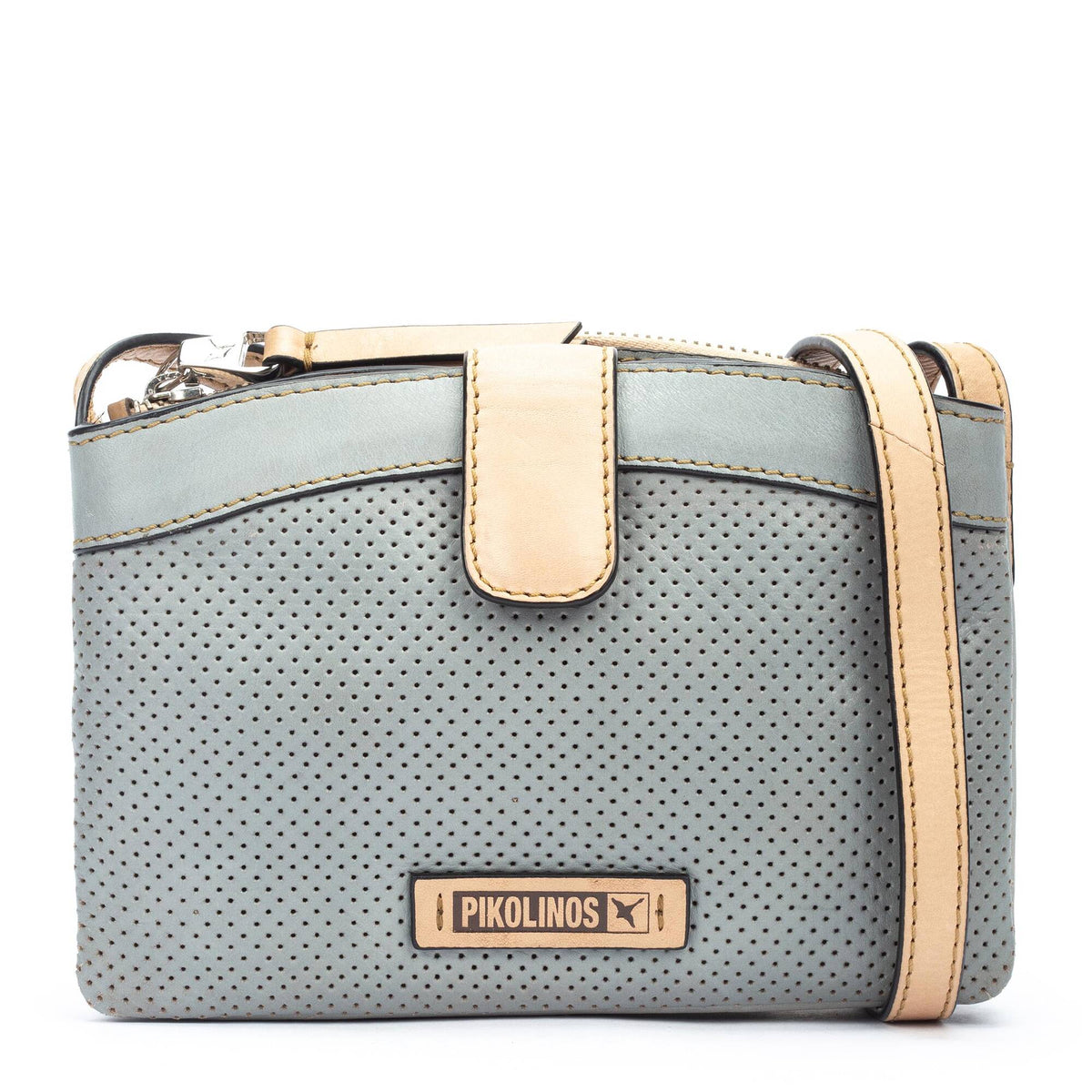 Pikolinos‎ Two-Tone Salinas Leather Backpack Pikolinos Salinas Leather Shoulder Bags for Women, Marfil  main image 3