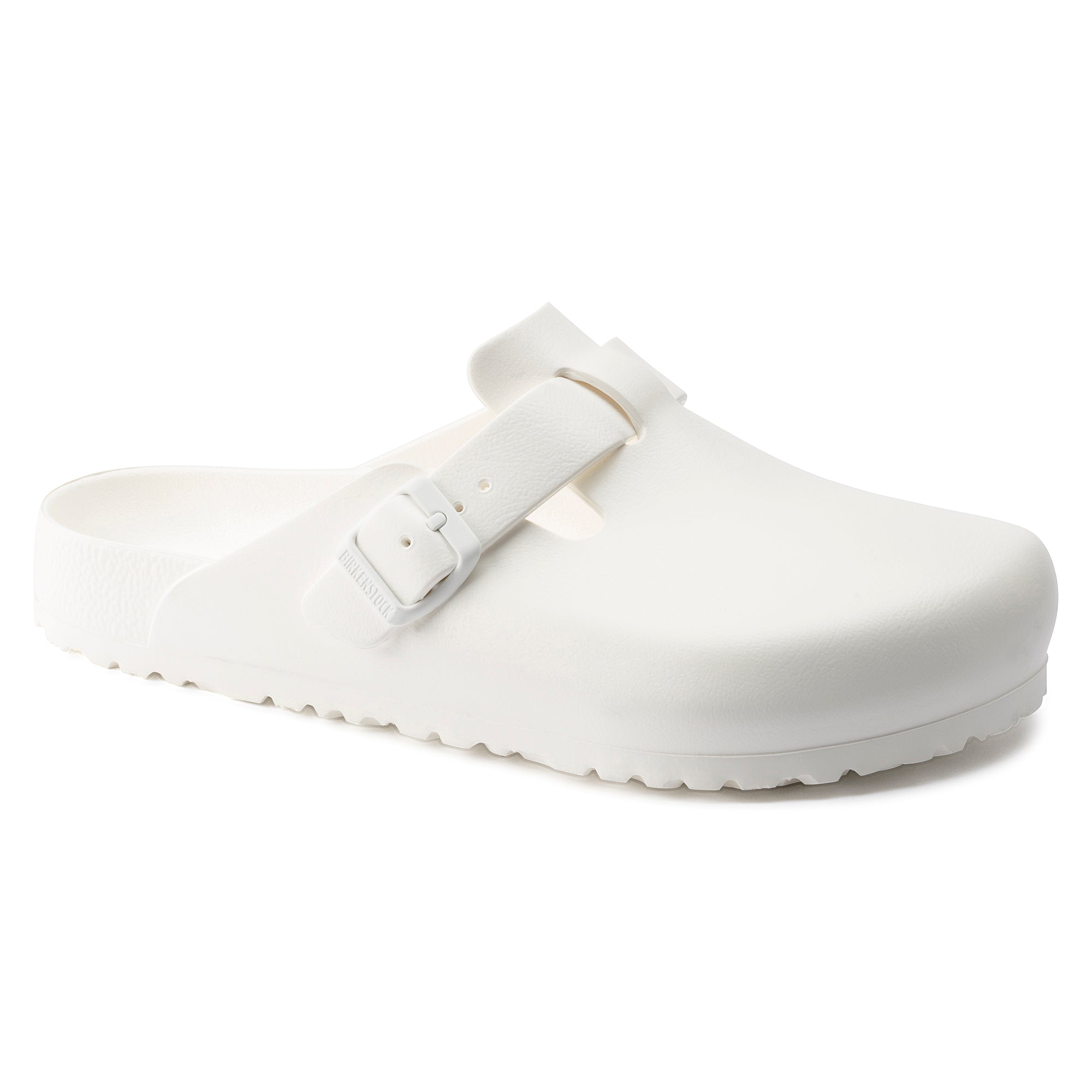 Birkenstock Boston Essentials EVA Color: White (REGULAR/WIDE WIDTH)