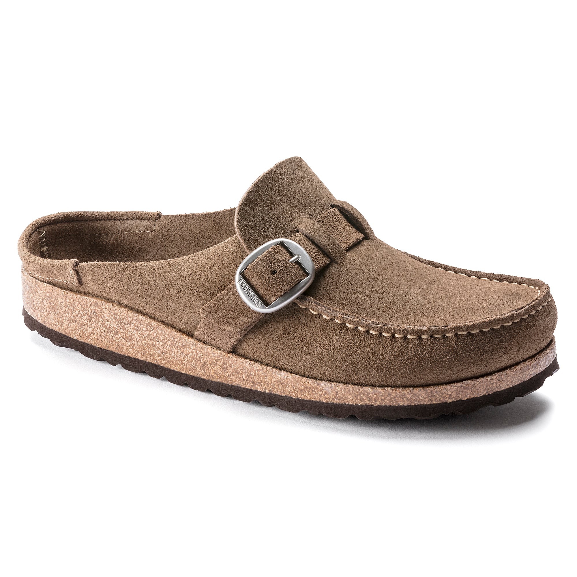 Birkenstock Buckley Suede Leather Clogs Women's