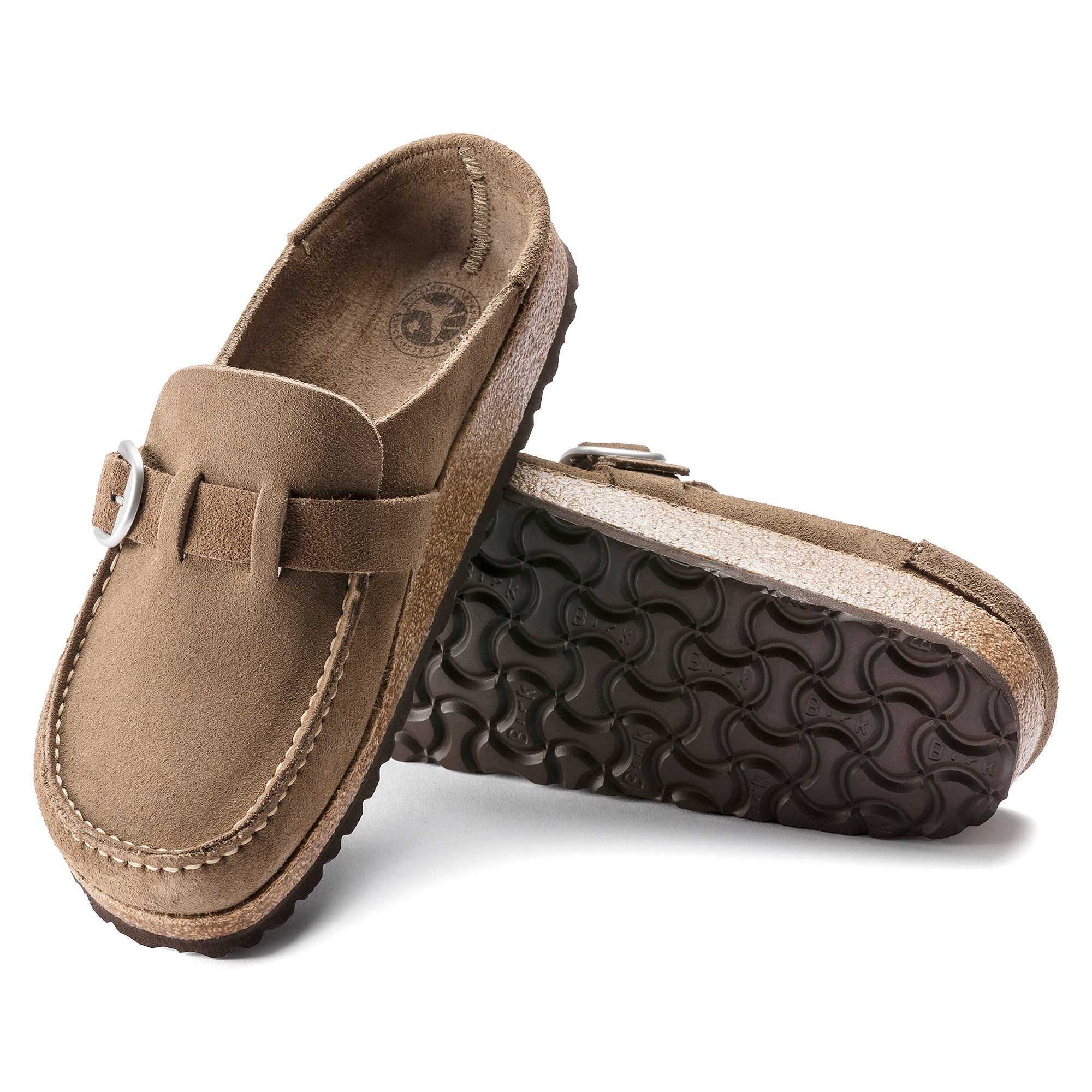 Birkenstock Buckley Suede Leather Clogs Women's