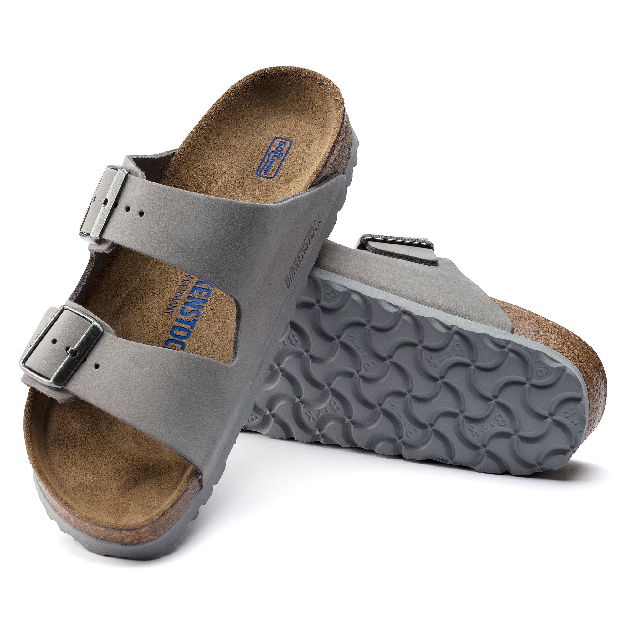 Birkenstock Arizona Soft Footbed Nubuck Leather Women's