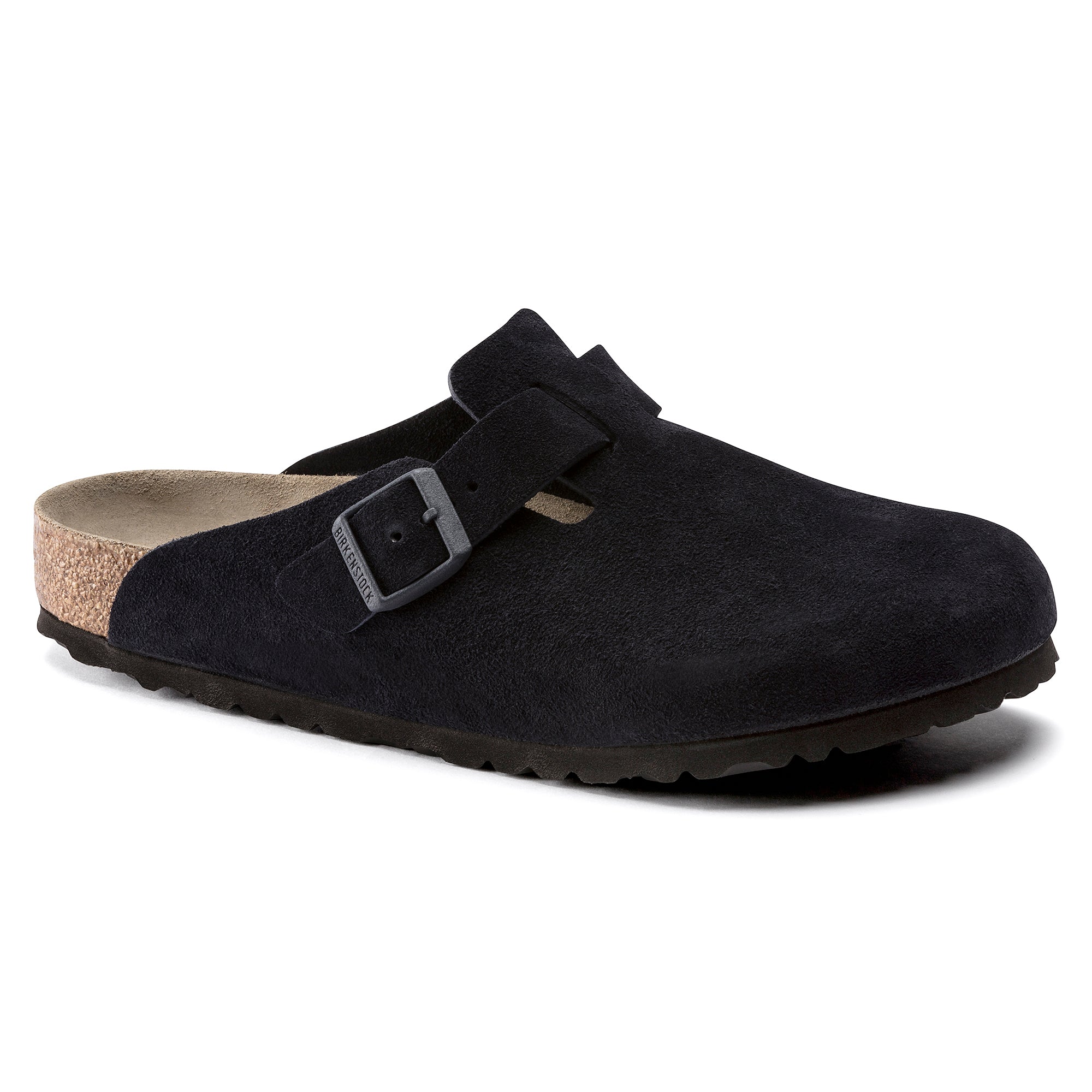 Birkenstock Boston Suede Leather Soft Footbed Clog 13