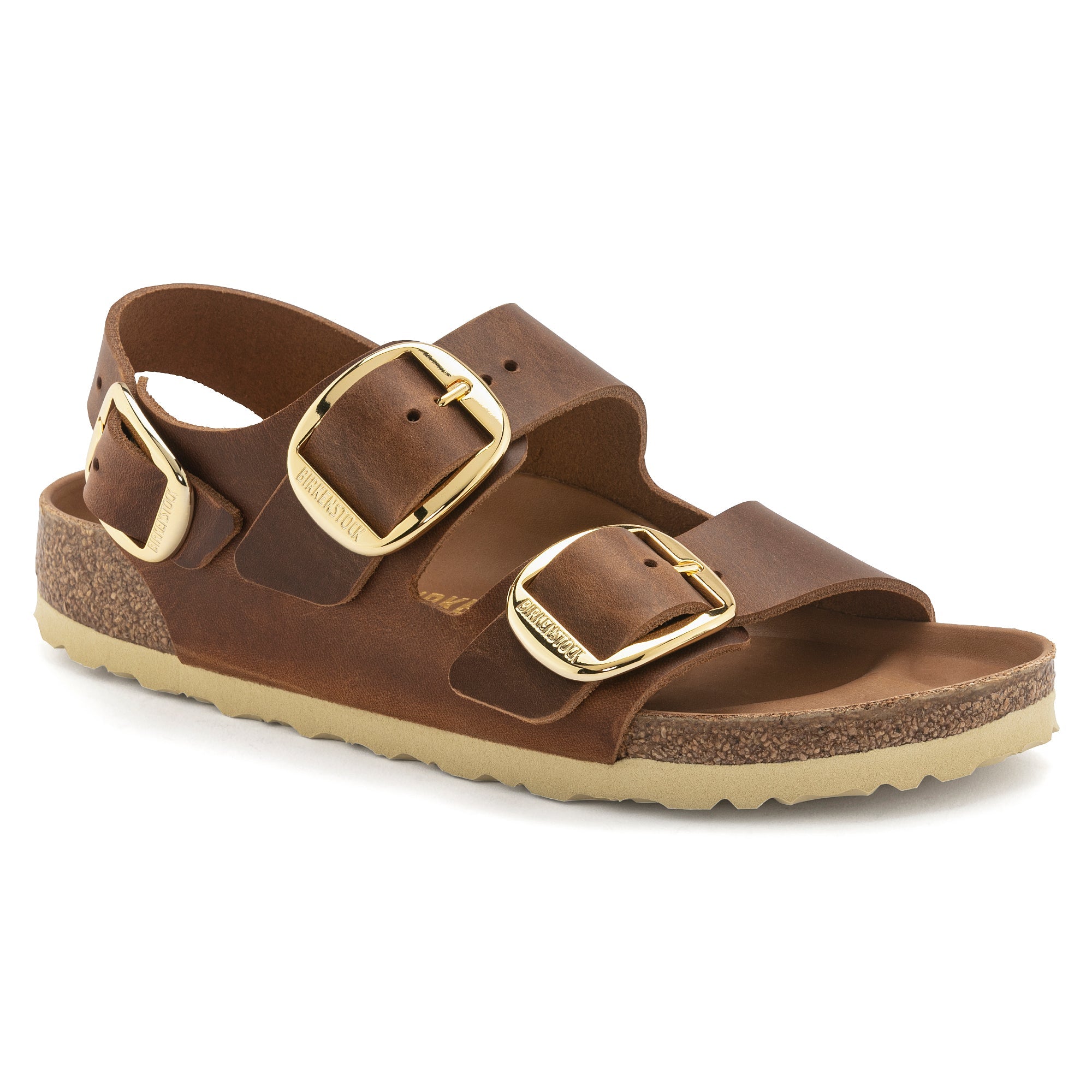Birkenstock Milano Big Buckle Oiled Leather Women's 2