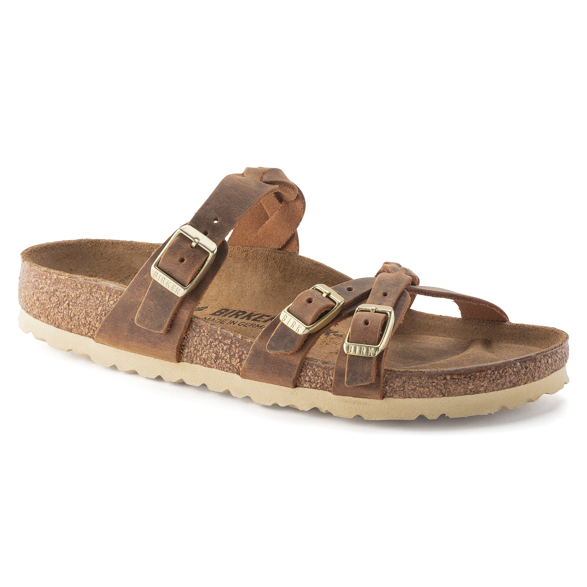 Birkenstock Franca Braided Oiled Leather Women's