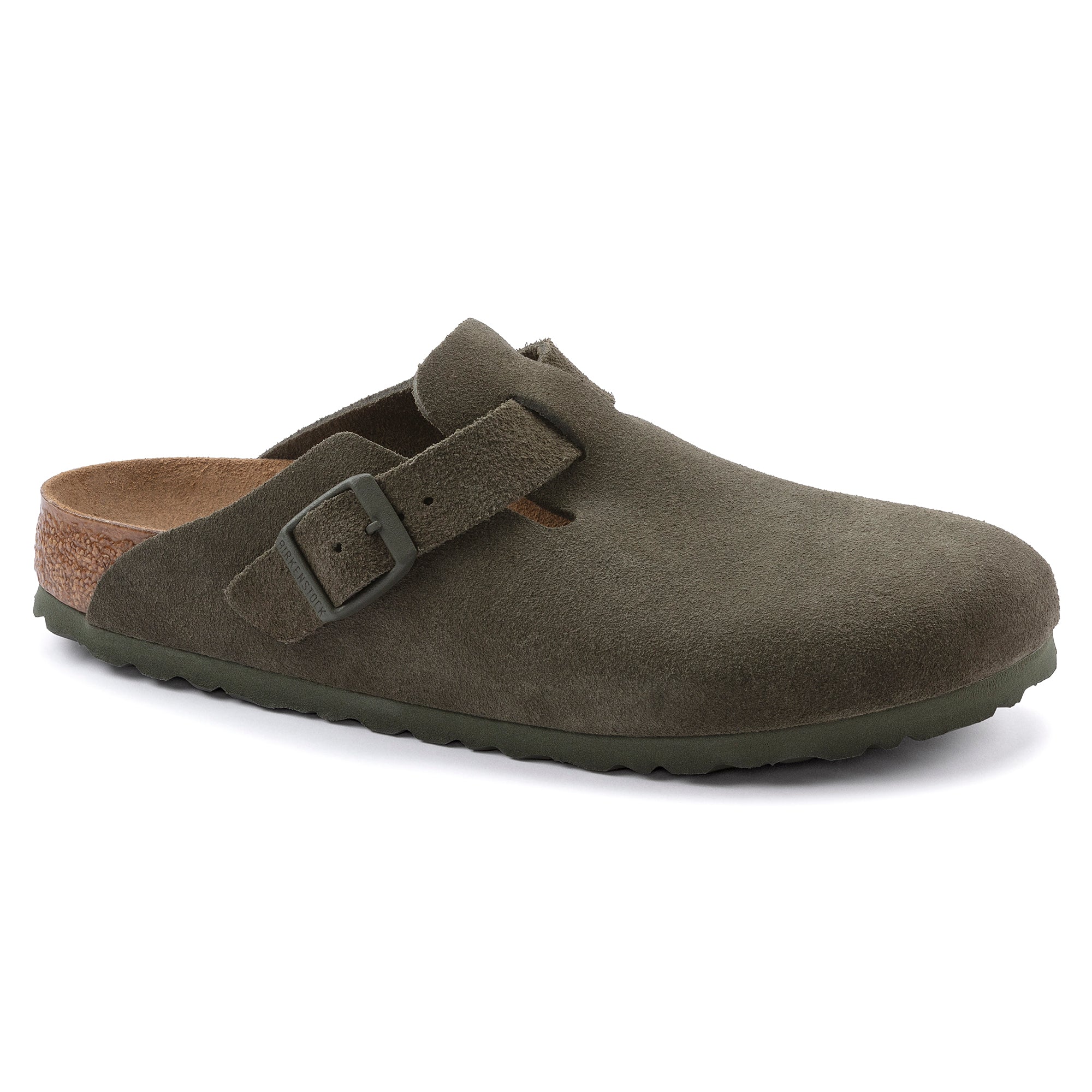 Birkenstock Boston Suede Leather Clog
