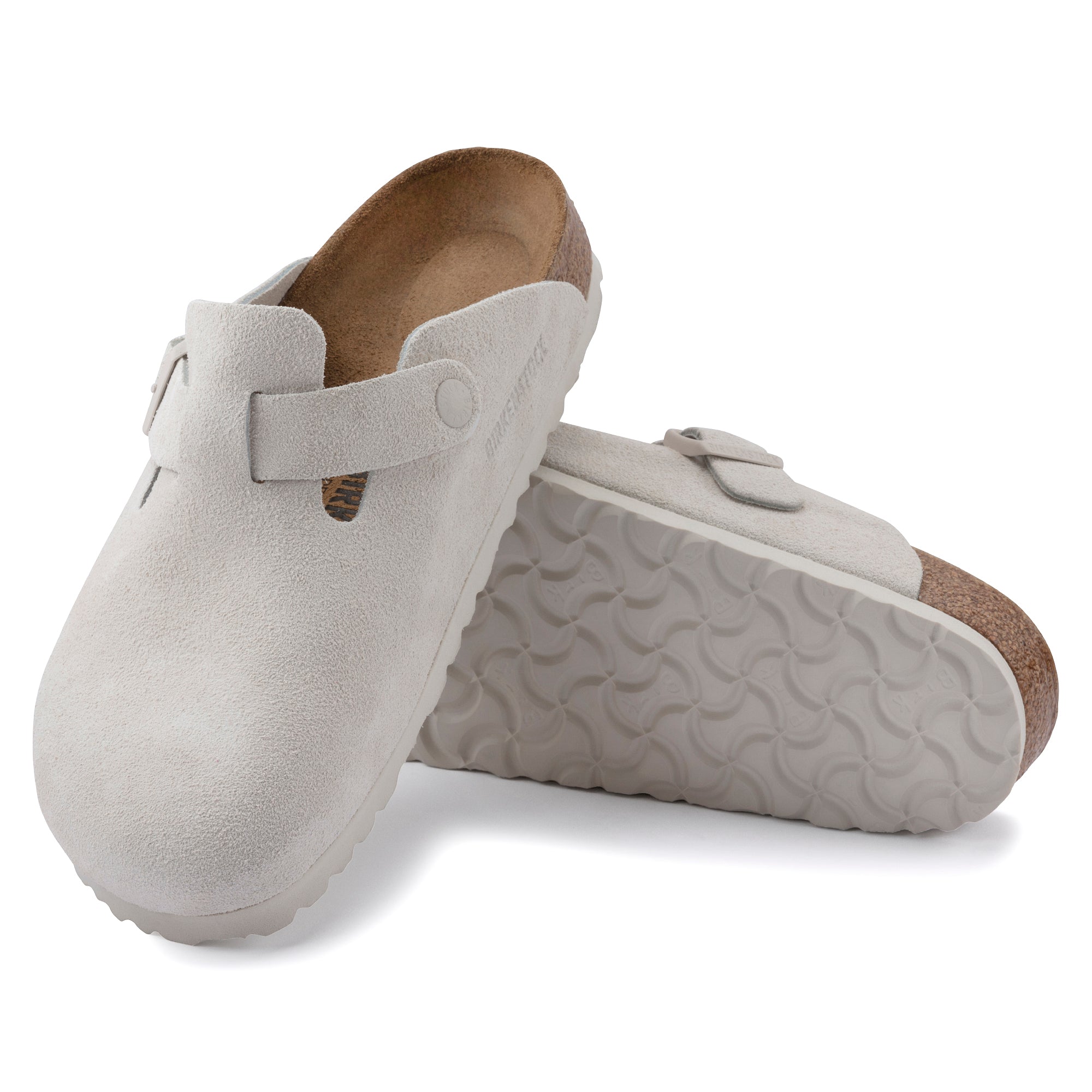 Birkenstock Boston Suede Leather Clog