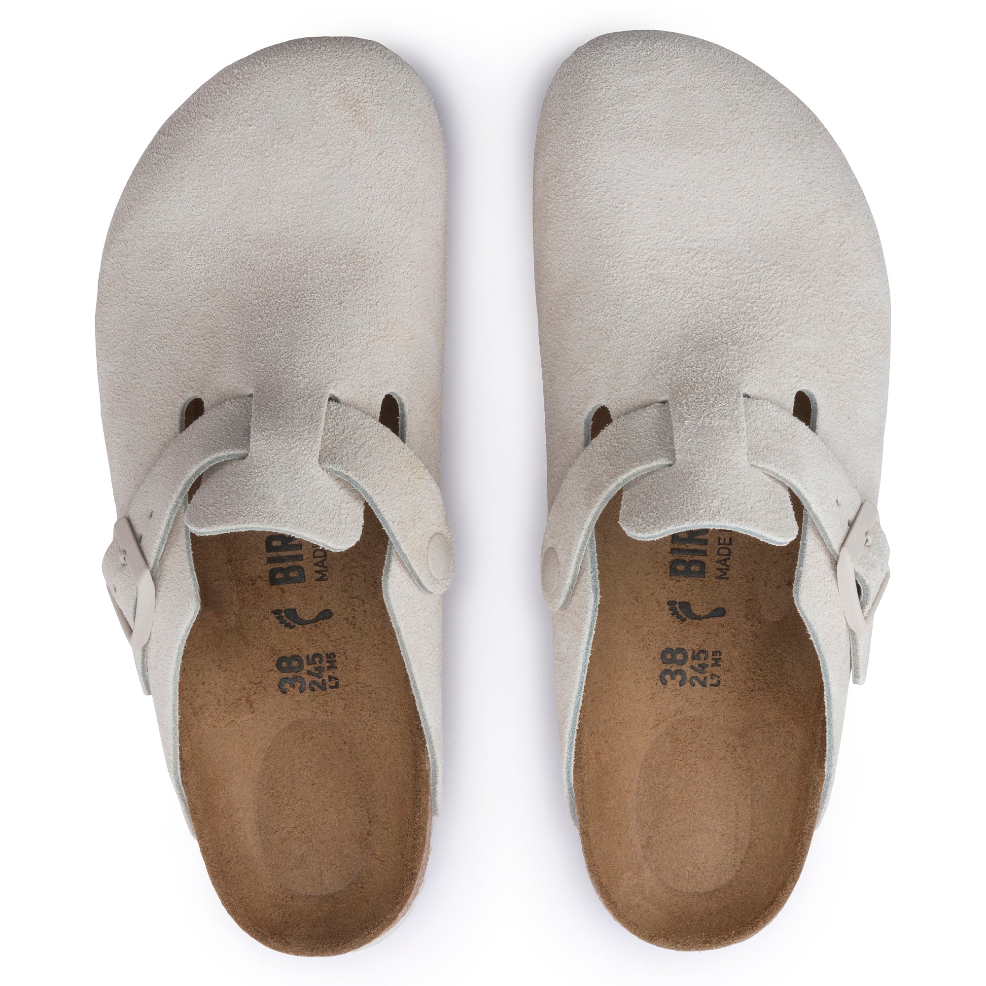 Birkenstock Boston Suede Leather Clog