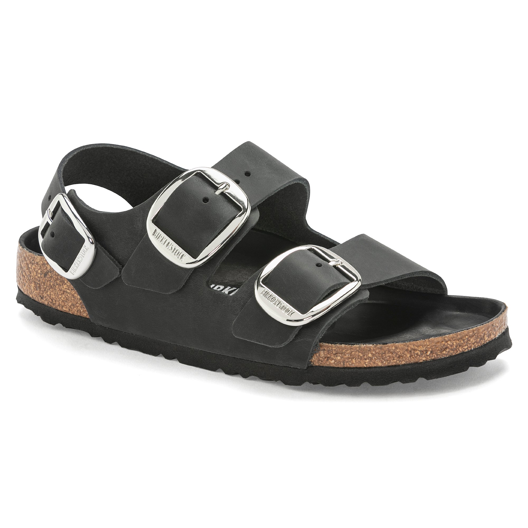 Birkenstock Milano Big Buckle Oiled Leather Women's 5